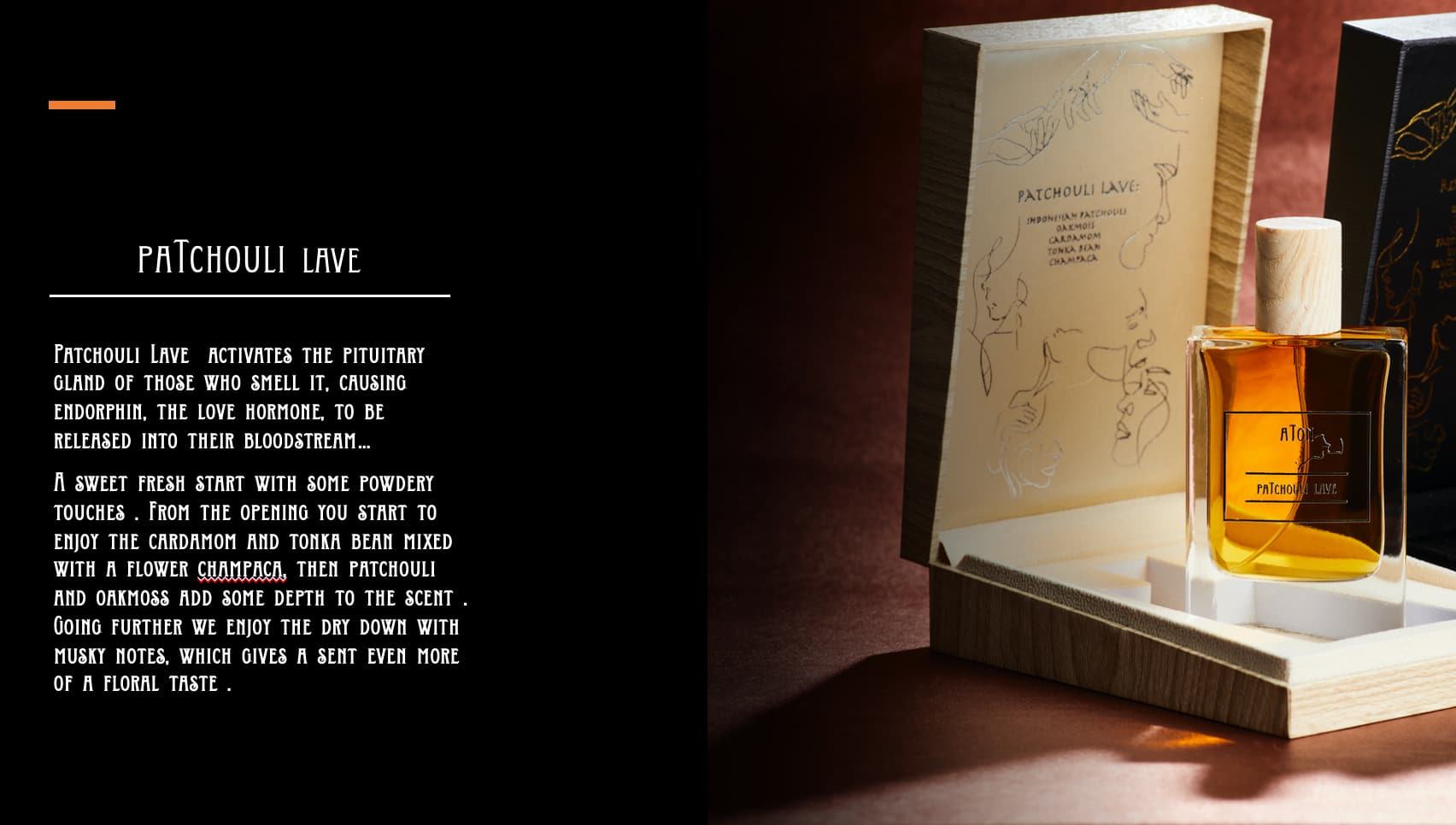 Patchouli Lave - Description